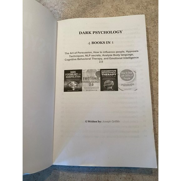 Dark Psychology: 4BOOKS IN 1 The Art of Persuasion, How to influence people - Picture 4 of 5